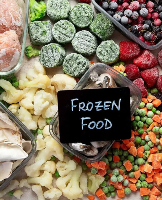 Frozen Vegetables & Fruits